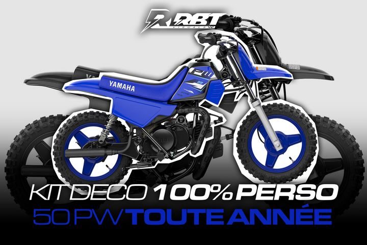 KIT DÉCO 100% PERSO - YAMAHA PW 50