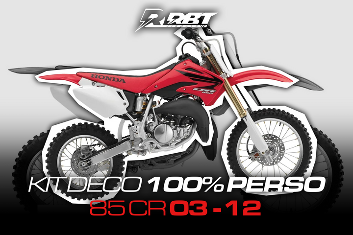KIT DÉCO 100% PERSO - HONDA 85 CR 03-12