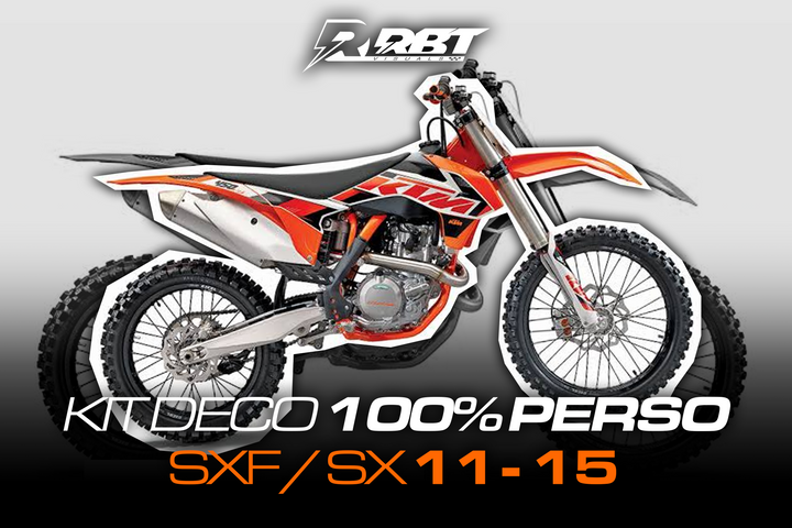 Kit déco SXF / SX 11-15 100% perso RBT Visuals
