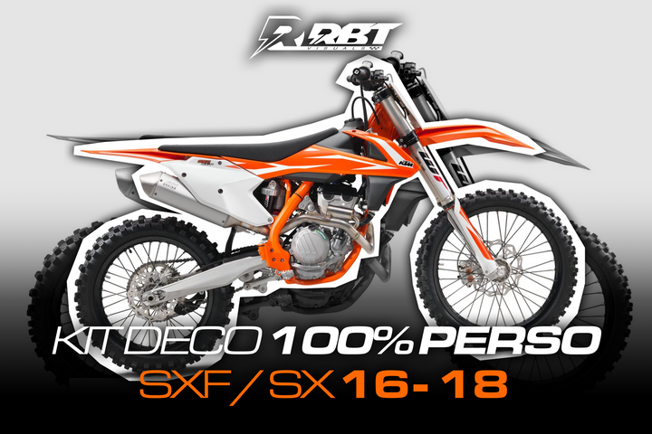 Kit déco SXF / SX 16-18 100% perso RBT Visuals