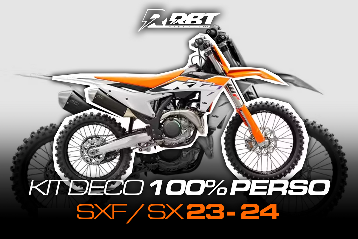 Kit déco SXF / SX 23-24 100% perso RBT Visuals
