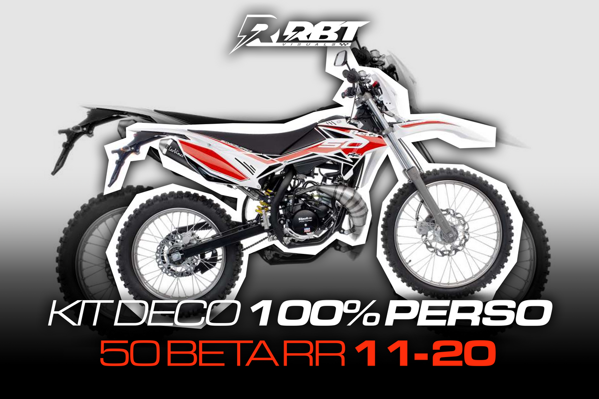 Exemple de rendu kit déco 50cc Beta RR 11-20 RBT Visuals