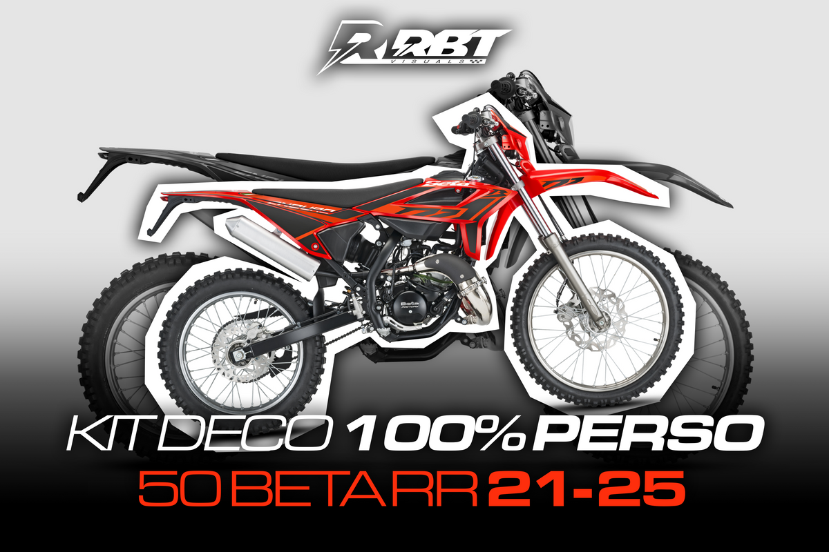 Exemple de rendu kit déco 50cc Beta RR 21-25 RBT Visuals