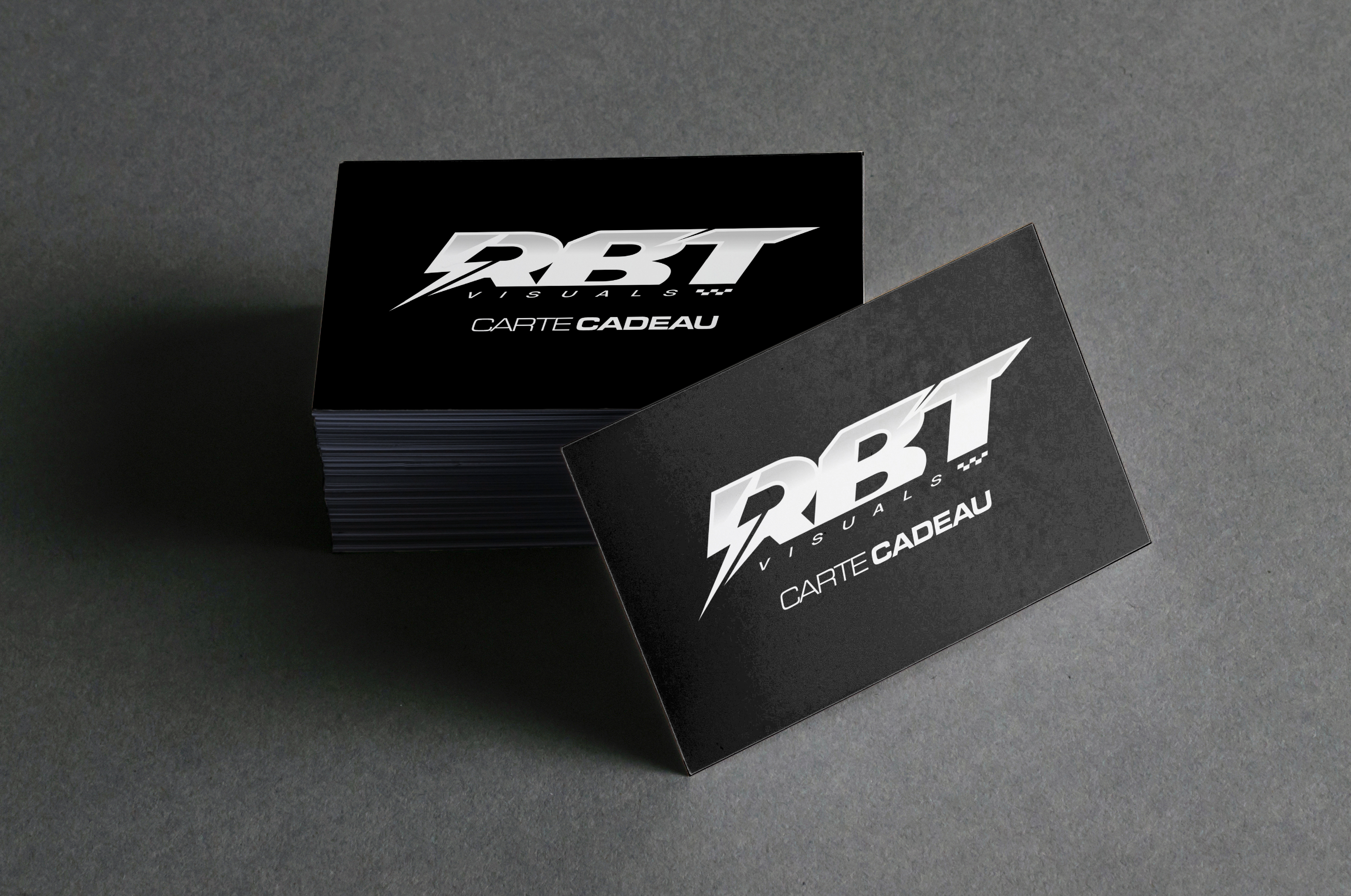 Carte cadeau RBT Visuals