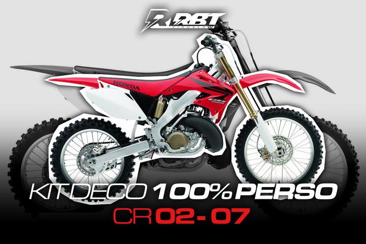 Kit déco Honda CR 02-07 100% perso RBT Visuals