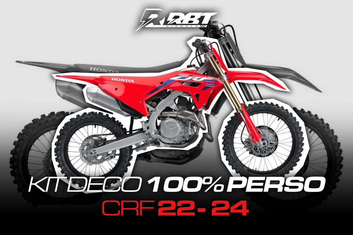 Kit déco Honda CRF 22-24 100% perso RBT Visuals