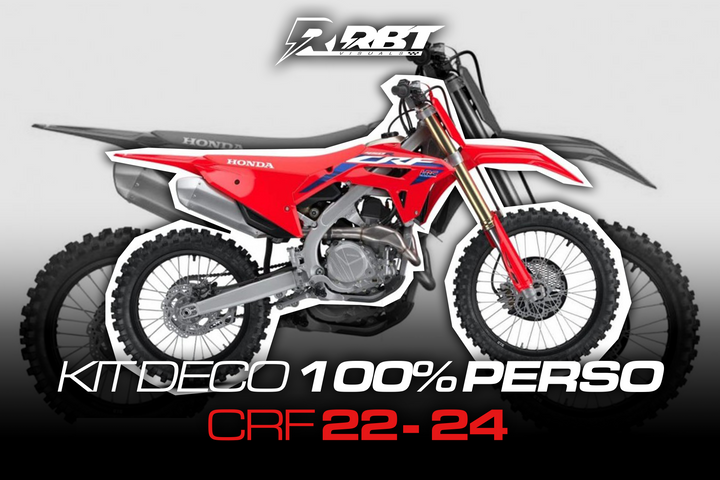 Kit déco Honda CRF 22-24 100% perso RBT Visuals