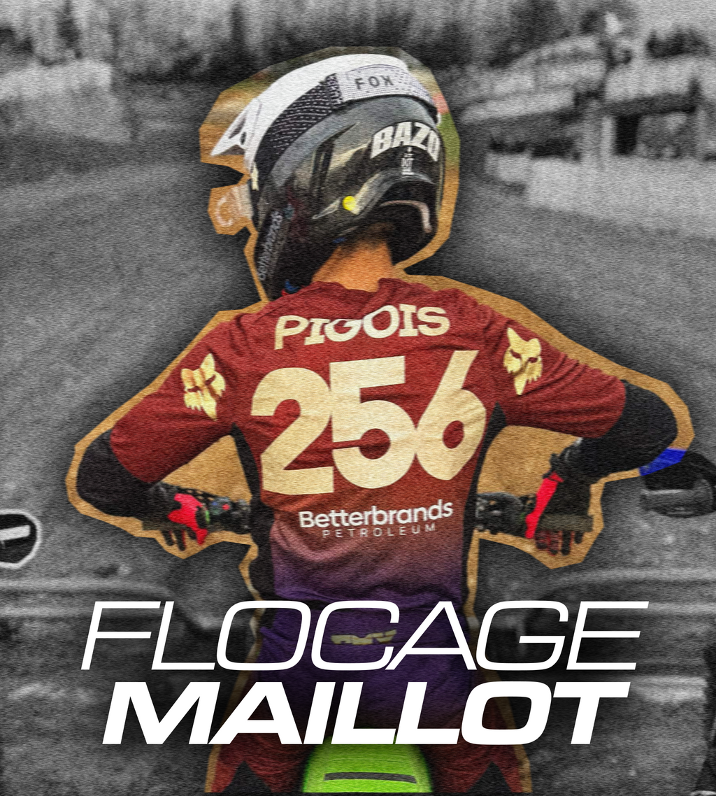 Flocage maillot moto cross personnalisé RBT Visuals