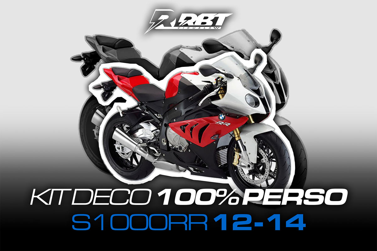 Kit déco 100 % perso BMW S1000RR 2012-2014 – RBT Visuals