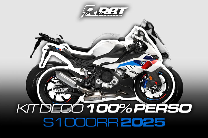 Kit déco 100 % perso BMW S1000RR 2025 – RBT Visuals