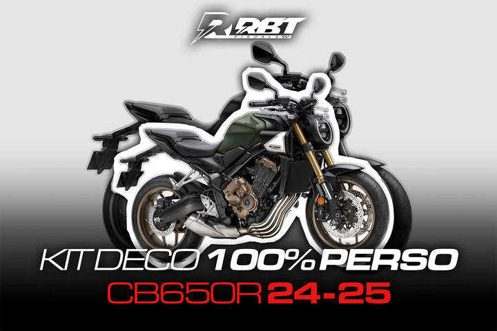Kit déco 100 % perso Honda CB650R 2024-2025 – RBT Visuals