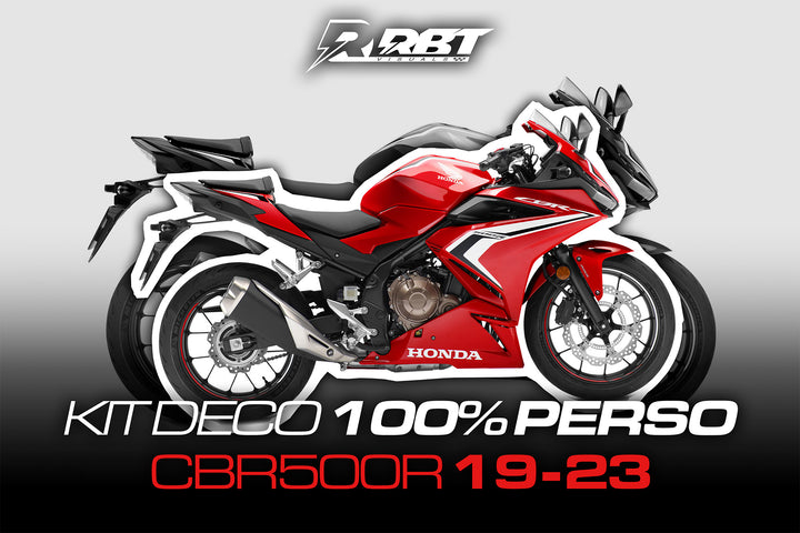 Kit déco 100 % perso Honda CBR500R 2019-2023 – RBT Visuals