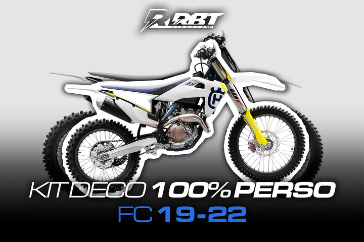Kit déco motocross 100 % perso Husqvarna FC 2019-2022 – RBT Visuals