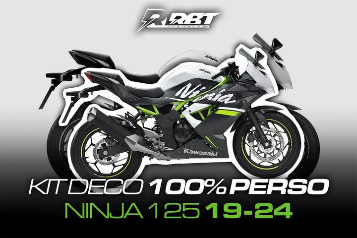 Kit déco 100 % perso Kawasaki Ninja 125 2019-2024 – RBT Visuals