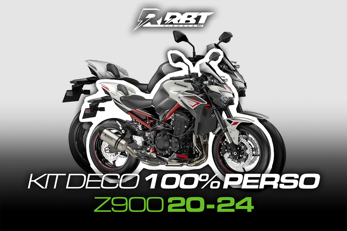 Kit déco 100 % perso Kawasaki Z900 2020-2024 – RBT Visuals