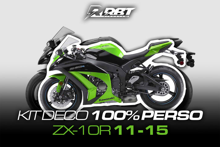 Kit déco 100 % perso Kawasaki ZX-10R 2011-2015 – RBT Visuals