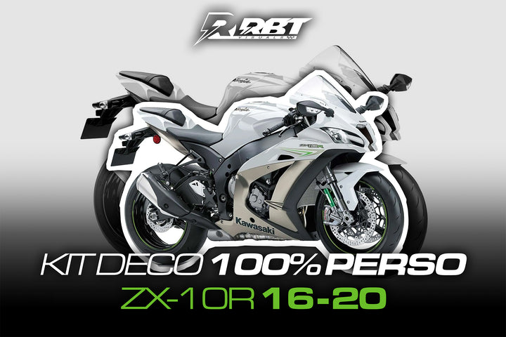 Kit déco 100 % perso Kawasaki ZX-10R 2016-2020 – RBT Visuals