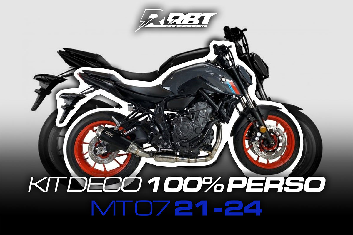 Kit déco 100 % perso Yamaha MT-07 2021-2024 – RBT Visuals
