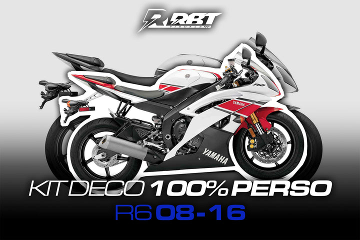 Kit déco 100 % perso Yamaha R6 2008-2016 – RBT Visuals