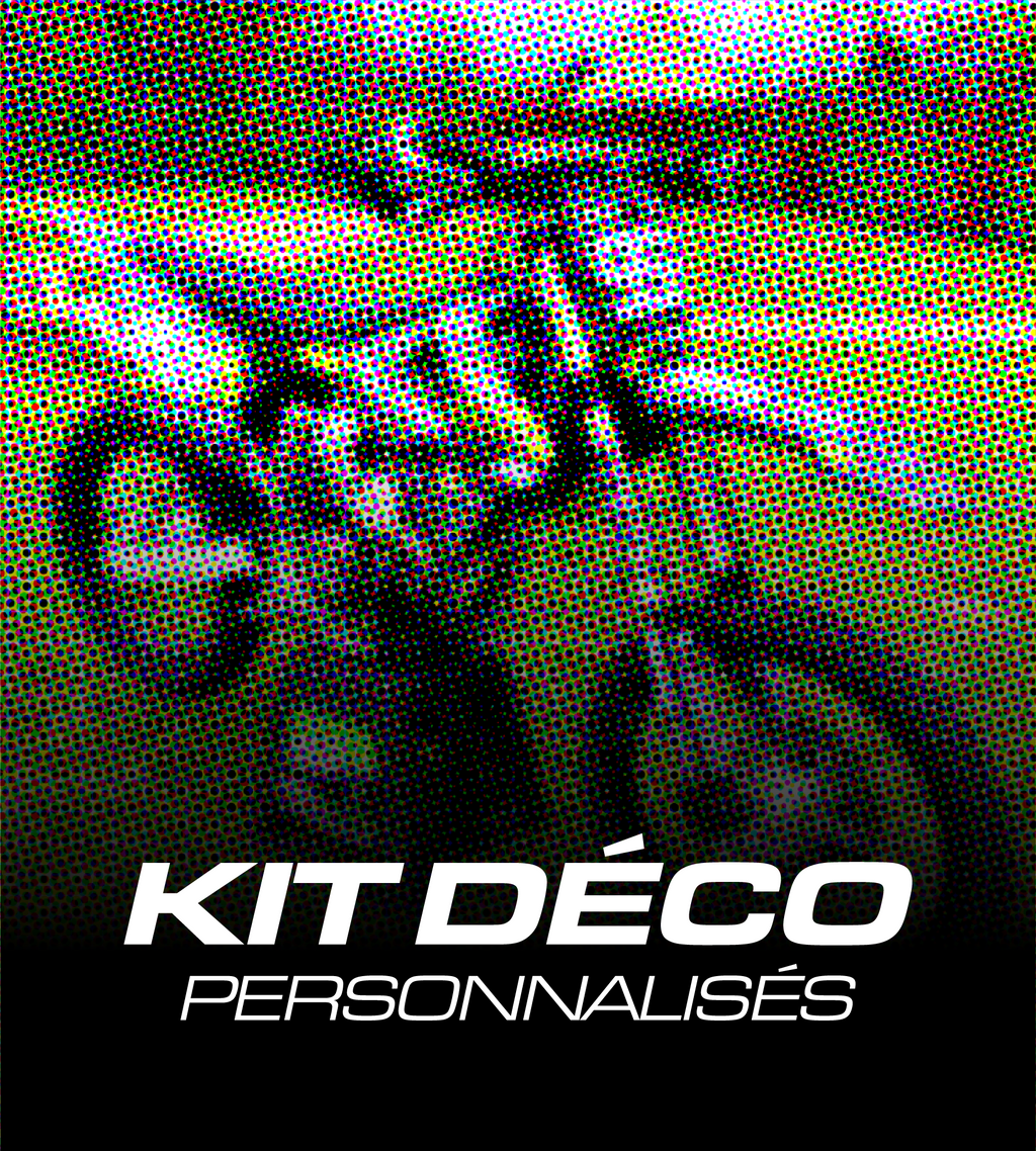 Kit déco moto 100% personnalisé RBT Visuals