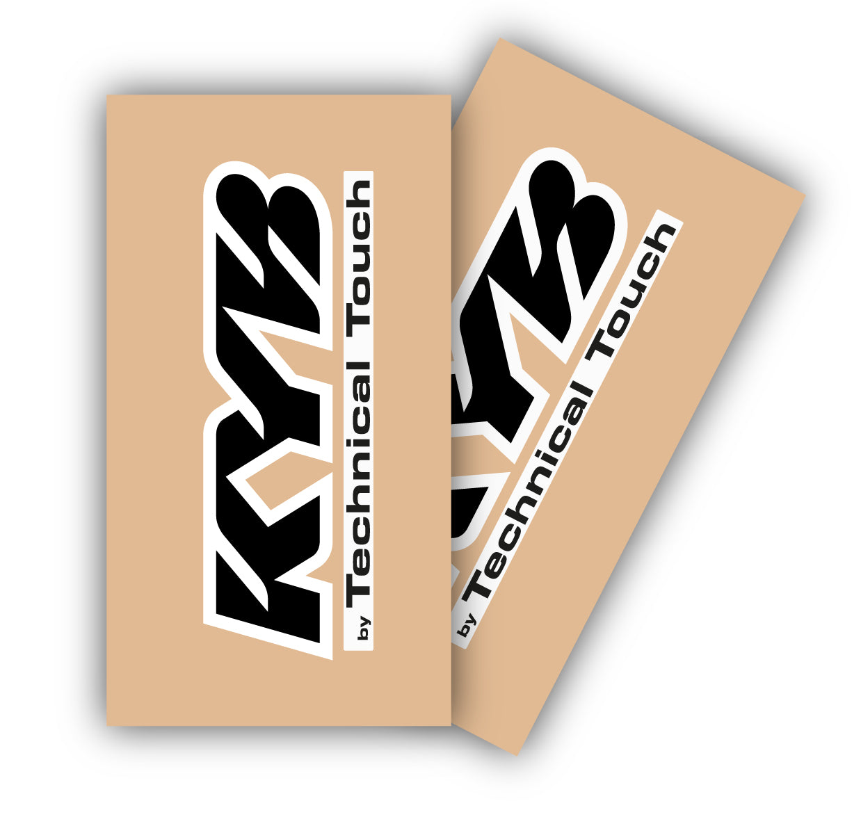 Stickers de fourches KYB Technical Touch RBT Visuals