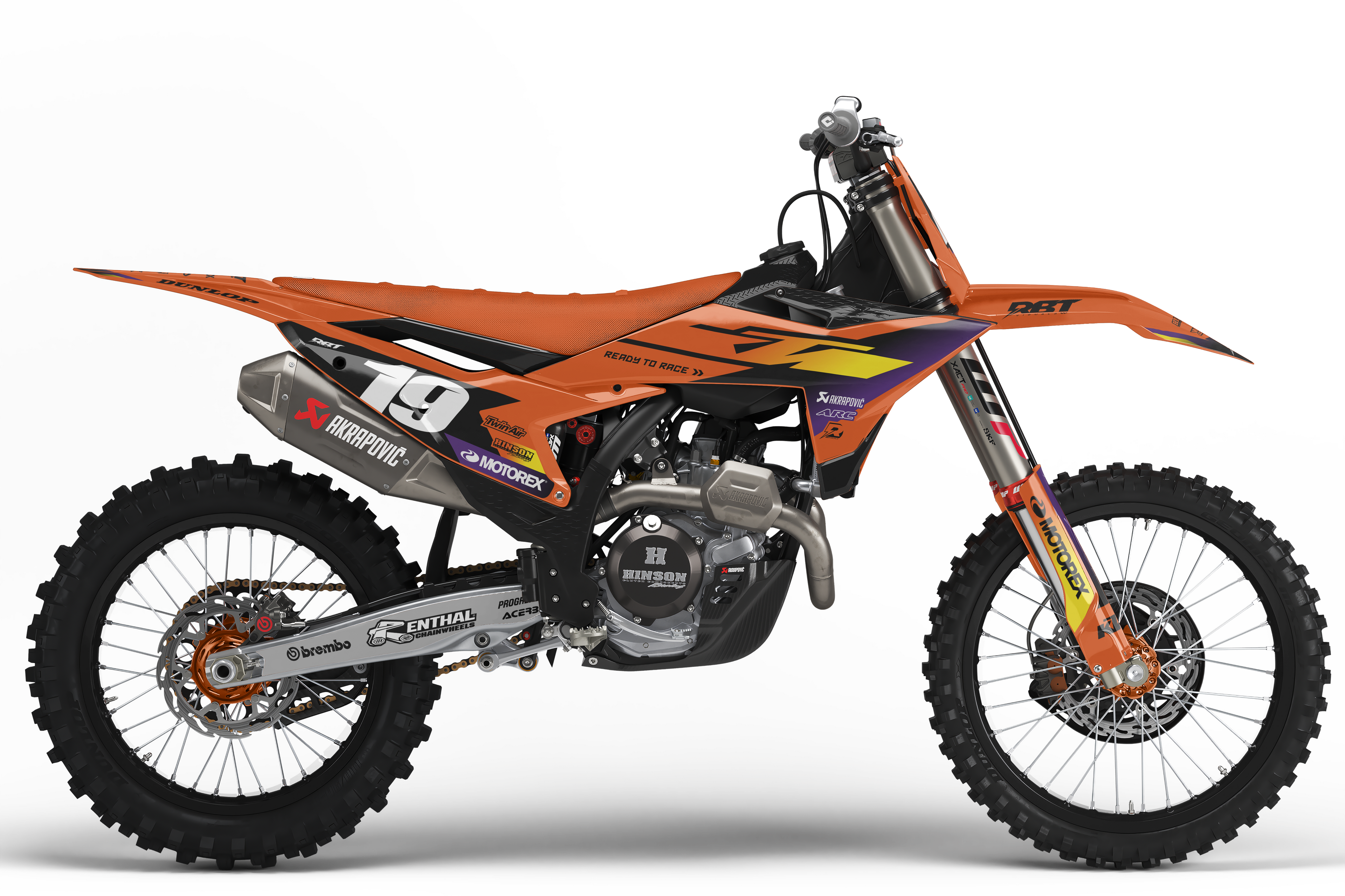 Kit déco KTM édition Stock RBT Visuals