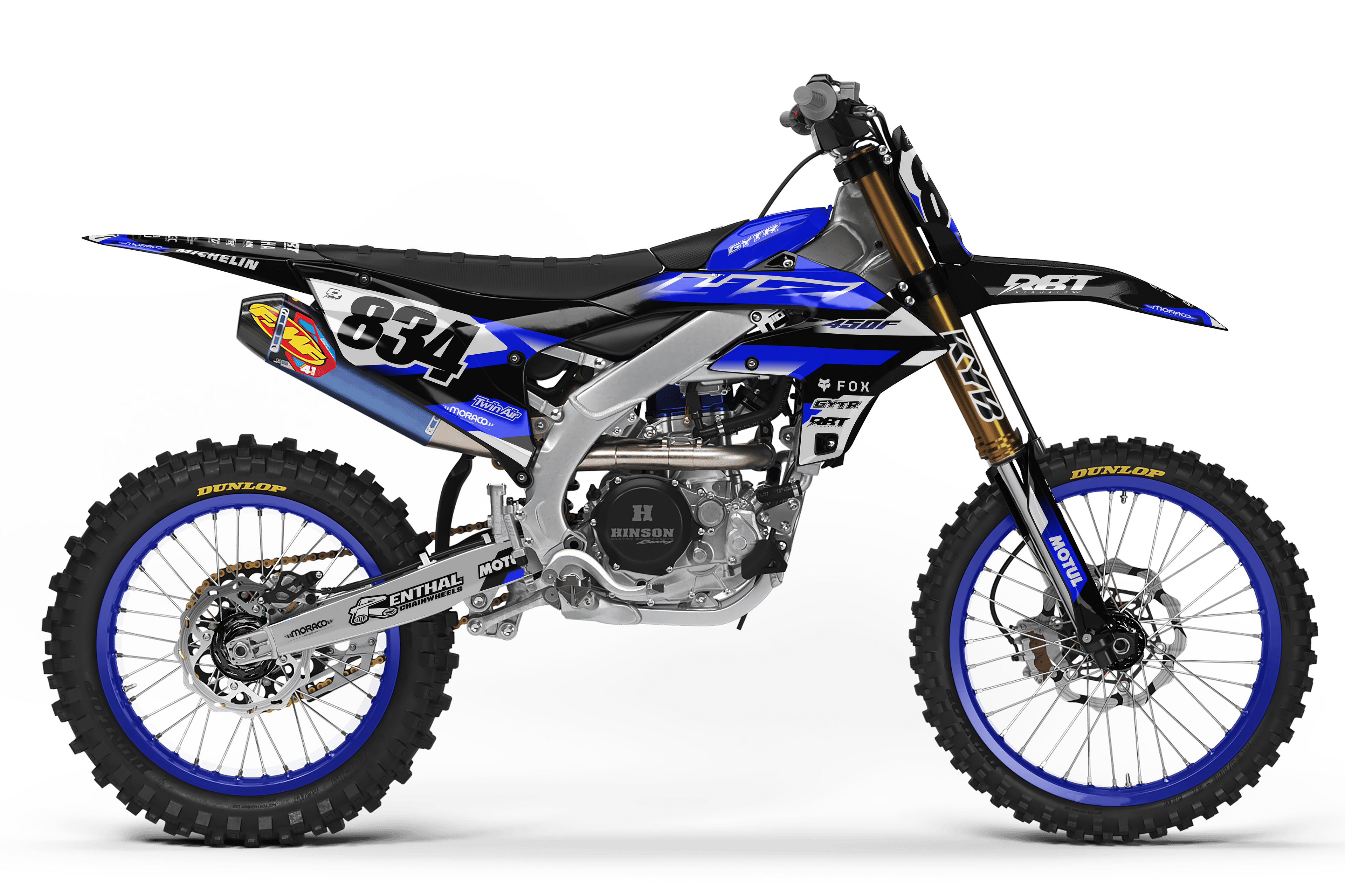 Kit déco Yamaha édition Podium RBT Visuals