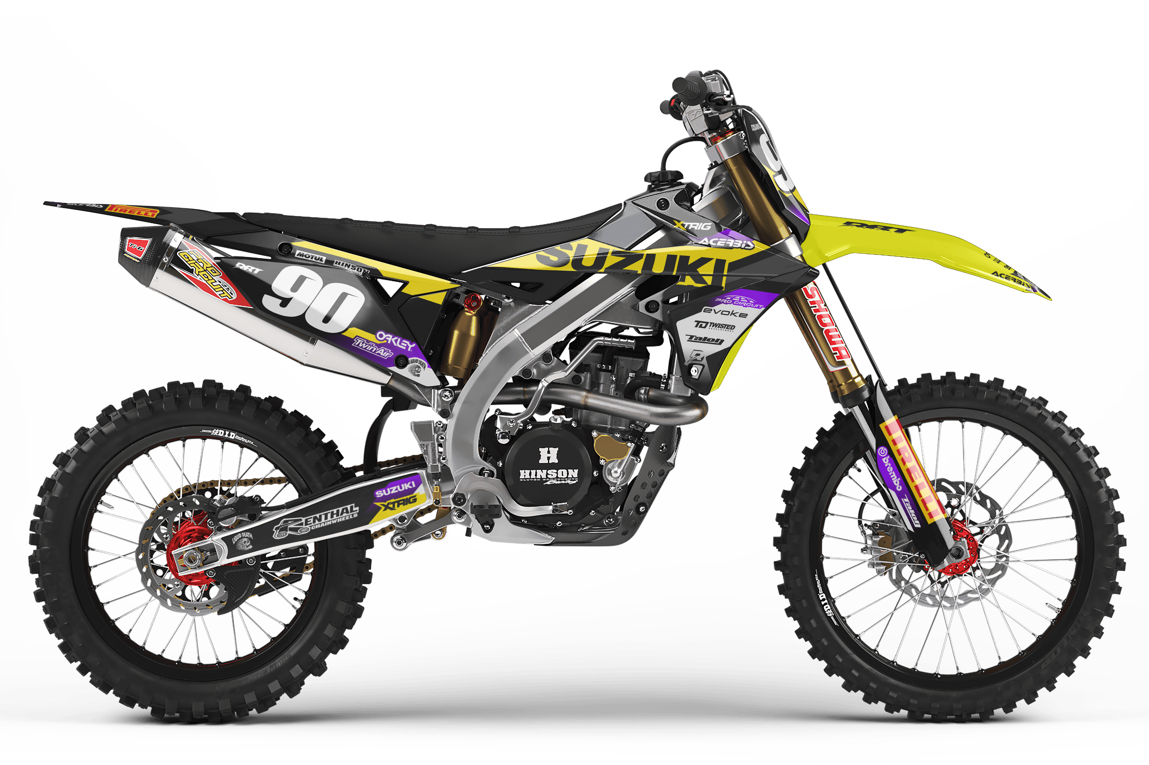 Kit déco Suzuki édition Podium RBT Visuals