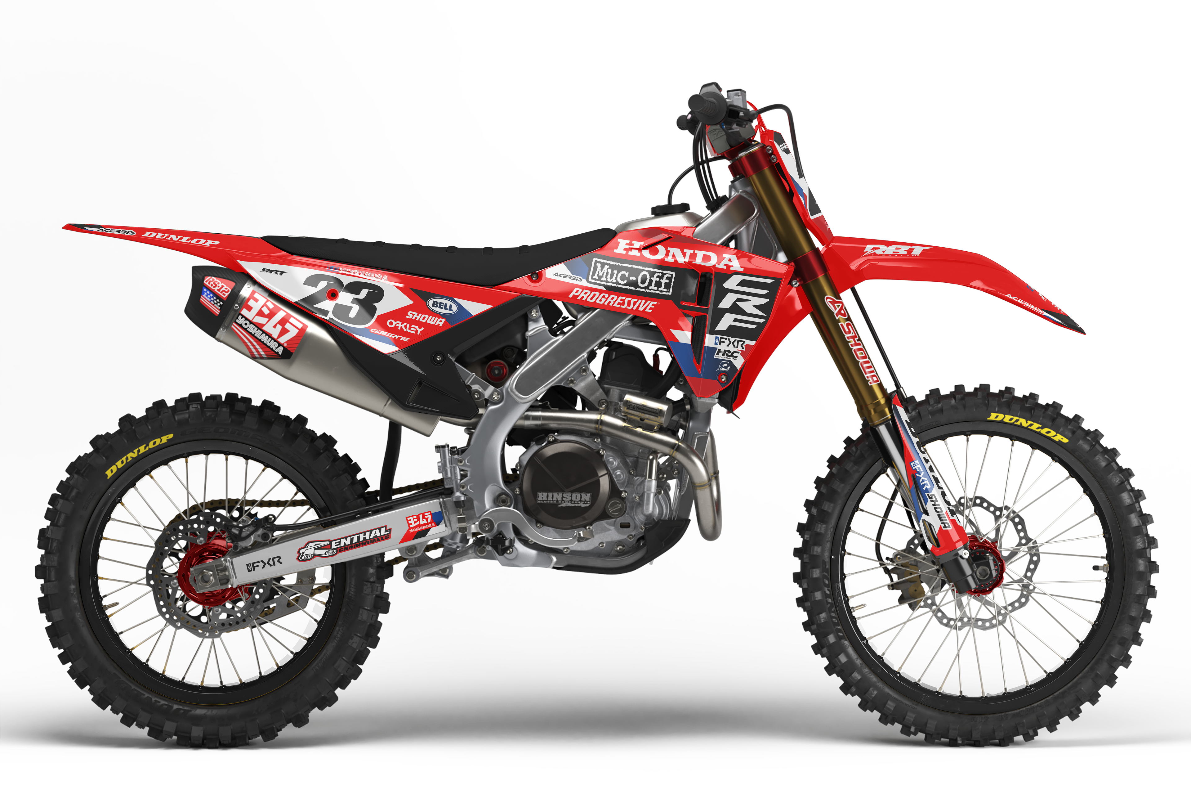 Kit déco Honda édition Podium RBT Visuals