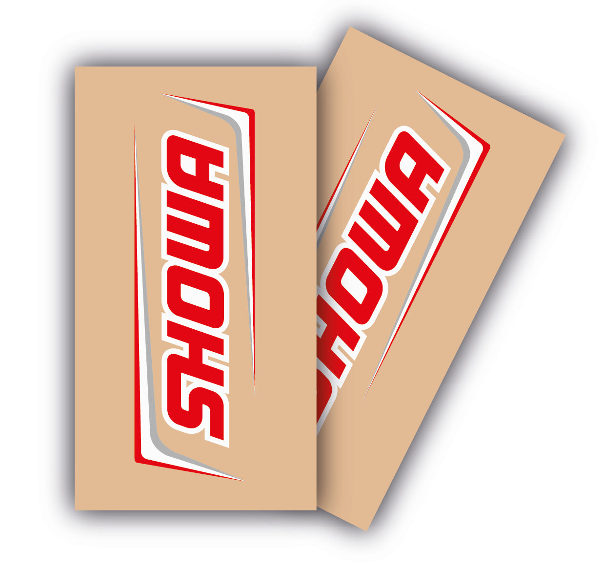 Stickers de fourches Showa pour motocross RBT Visuals