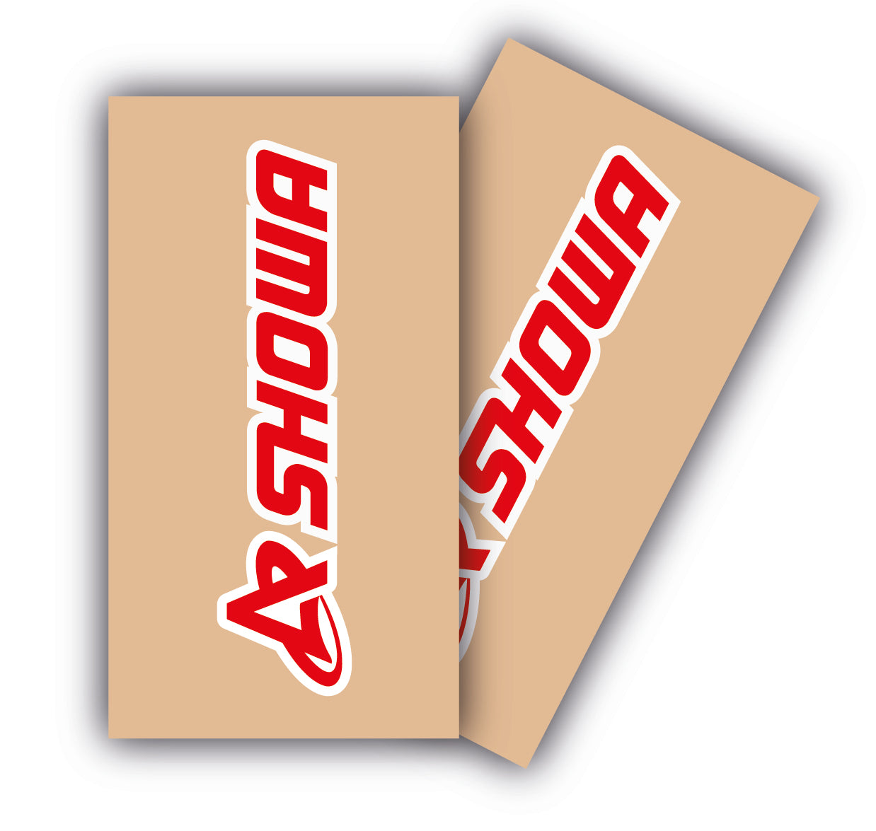 Stickers de fourches Showa V2 pour motocross RBT Visuals