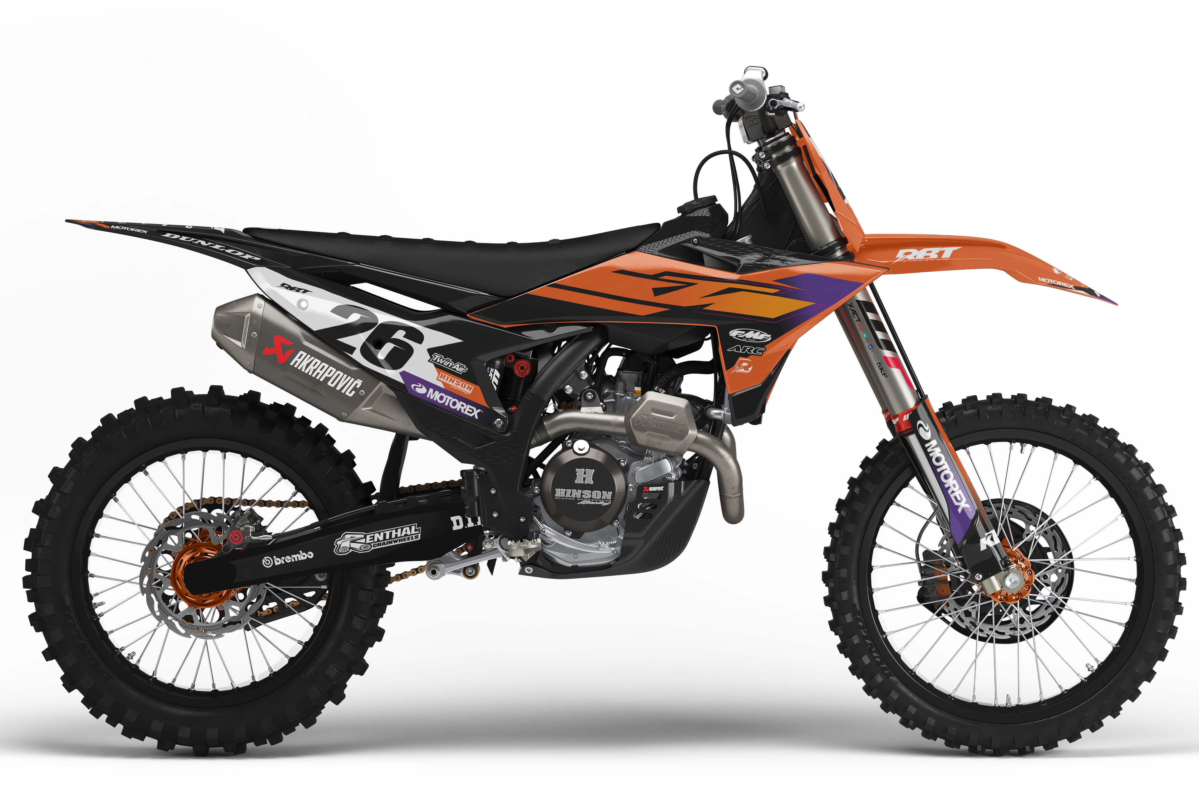 Kit déco KTM édition Stock V2 RBT Visuals