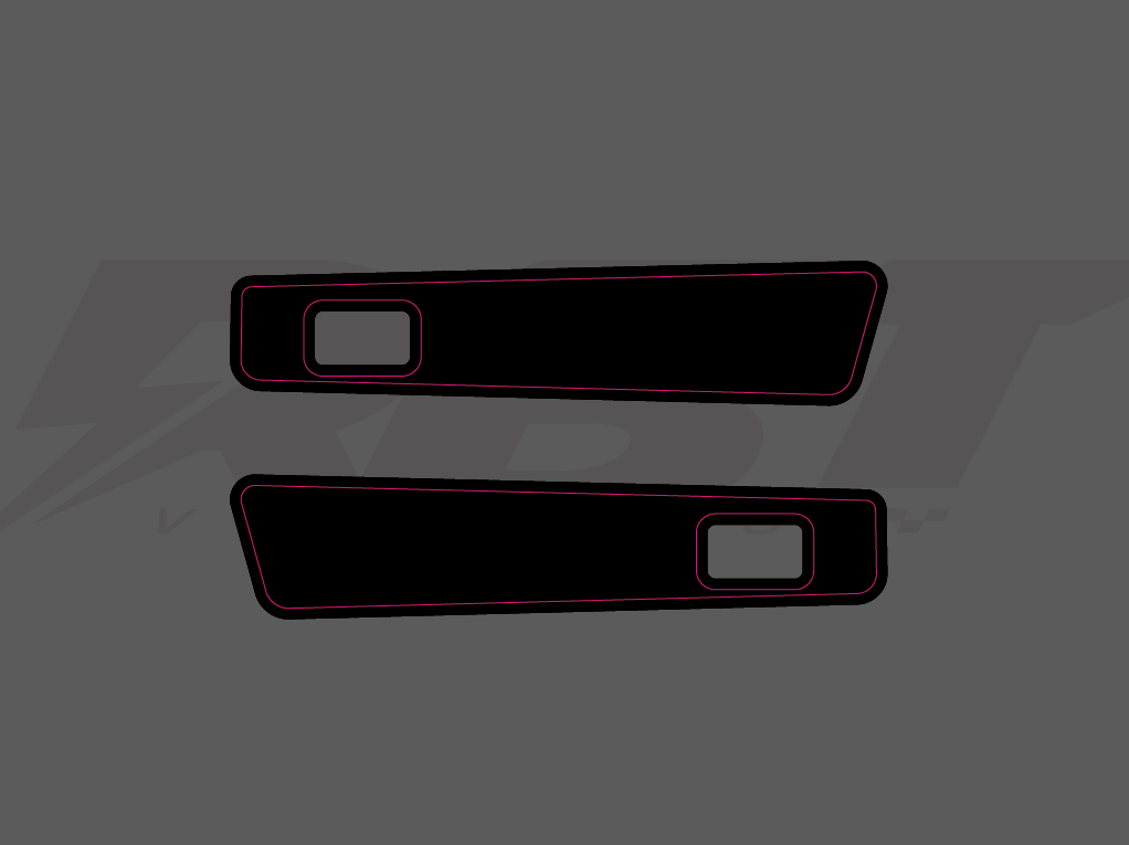 Template protèges mains Cycra Stealth DX RBT Visuals