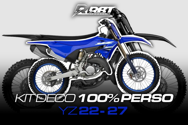 Kit déco motocross 100 % perso Yamaha YZ 2022-2027 – RBT Visuals